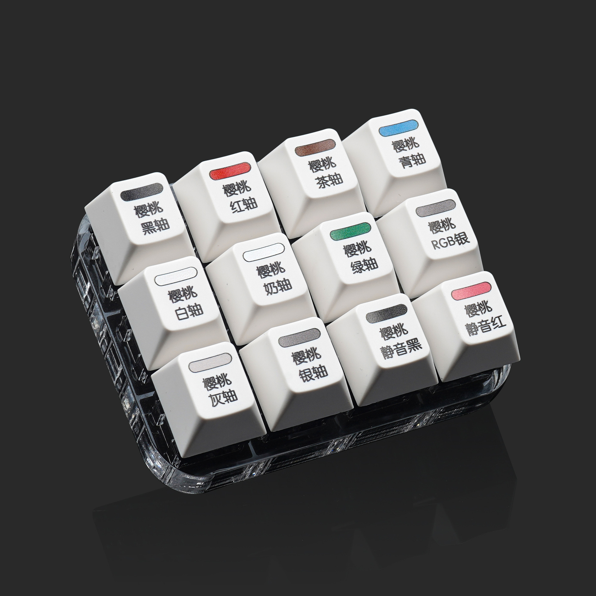 Main product image of Axle Tester Switch with Key Cap for 12-Axle Systems