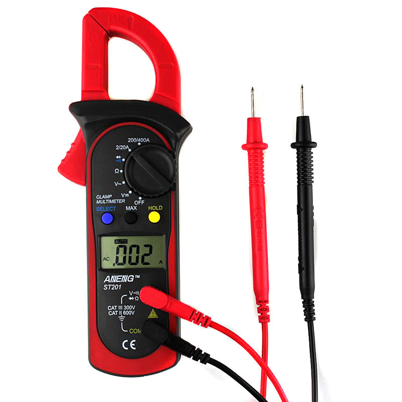 Main product image of Digital Clamp Ammeter for AC/DC Current and Voltage Measurement