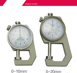 Product image of Mm Dial Thickness Gauge for Leather, Paper, and Film