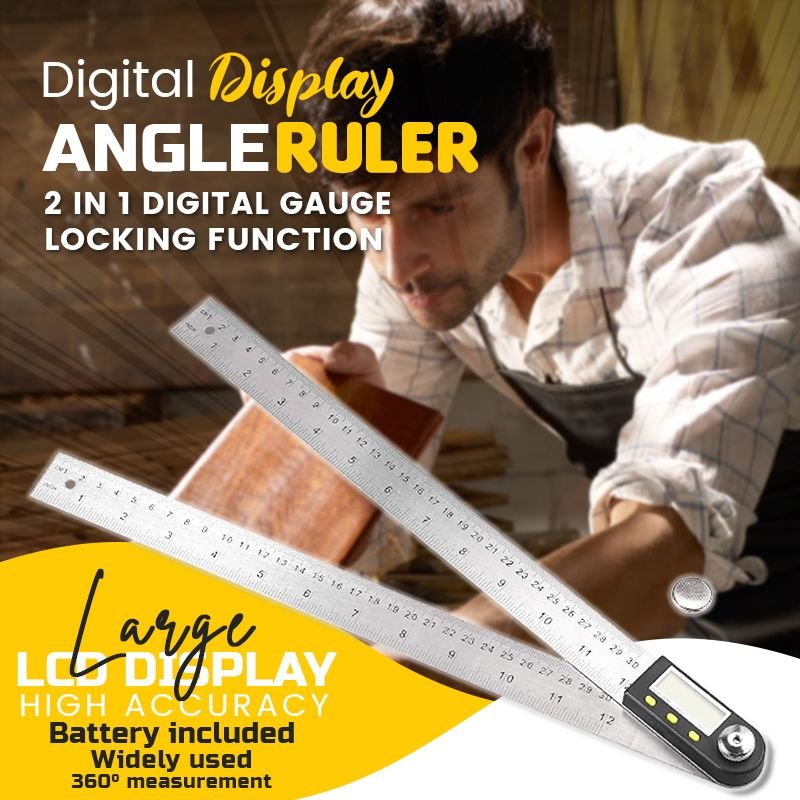Main product image of Stainless Steel Digital Display Angle Ruler
