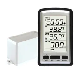 Product image of Electronic Rain Gauge, Temperature & Humidity Monitor