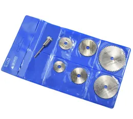 Product image of 6-Piece Circular Saw Blade Set with Mandrel