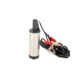 Product image of 12V 24V DC Submersible Fuel/Oil/Water Transfer Pump, Stainless Steel, 12L/min