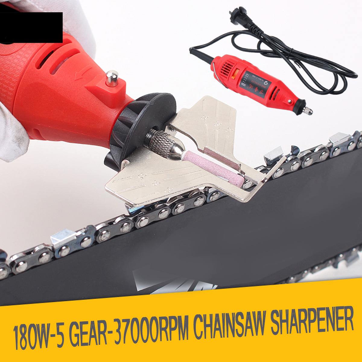 Main product image of Electric Chain Saw Chain Grinder, Portable, For On-Saw Sharpening