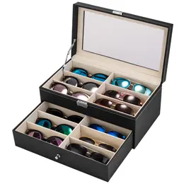 Product image of Dual Compartment Display Case for Safety Glasses Storage