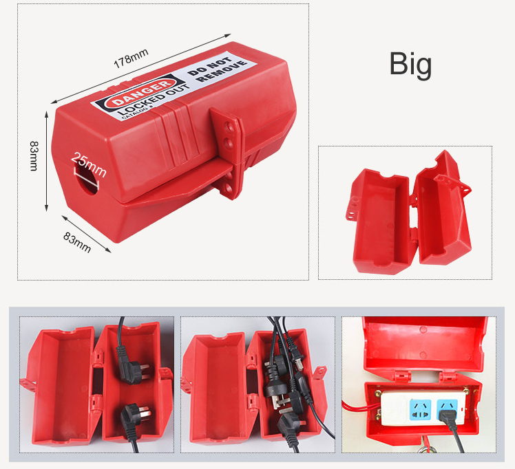 Main product image of Industrial Electrical Power Plug Lockout Device for Safety Applications