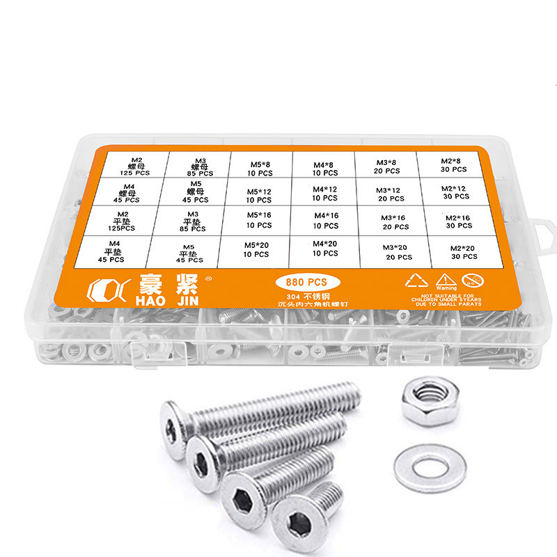 Main product image of Pre-assembled Hex Nut and Flat Washer Combination