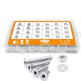 Product image of Pre-assembled Hex Nut and Flat Washer Combination