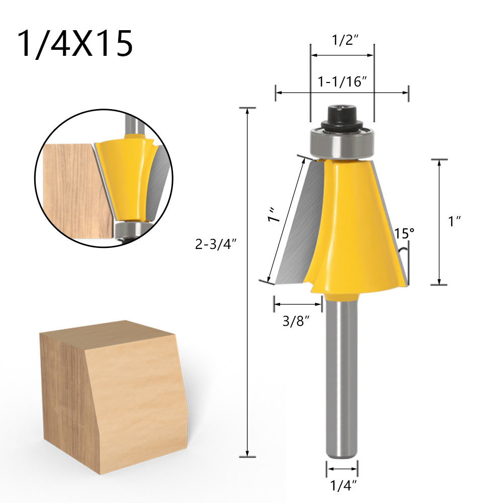 Main product image of 3-Piece Bevel Knife Set for General Purpose Cutting