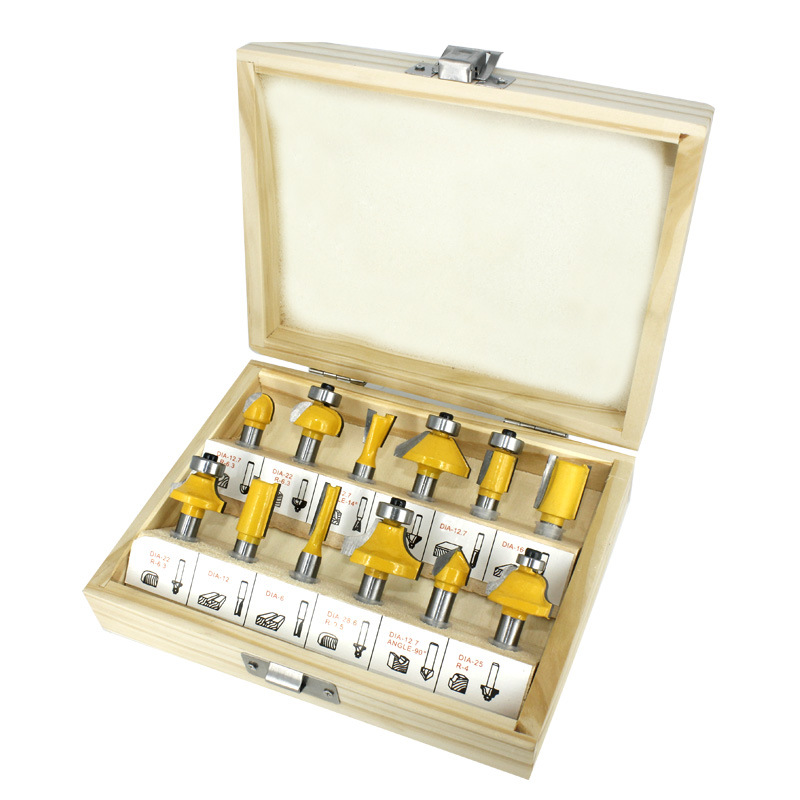 Main product image of Woodworking Milling Cutter Set, 8-Piece, 12B