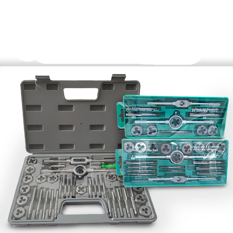 Main product image of 12-Piece Tap and Die Wrench Set for Hand Threading