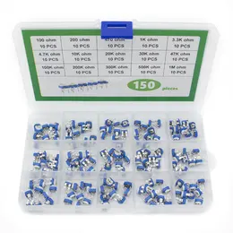 Product image of Adjustable Resistor Assortment Kit, 6mm, Blue/White