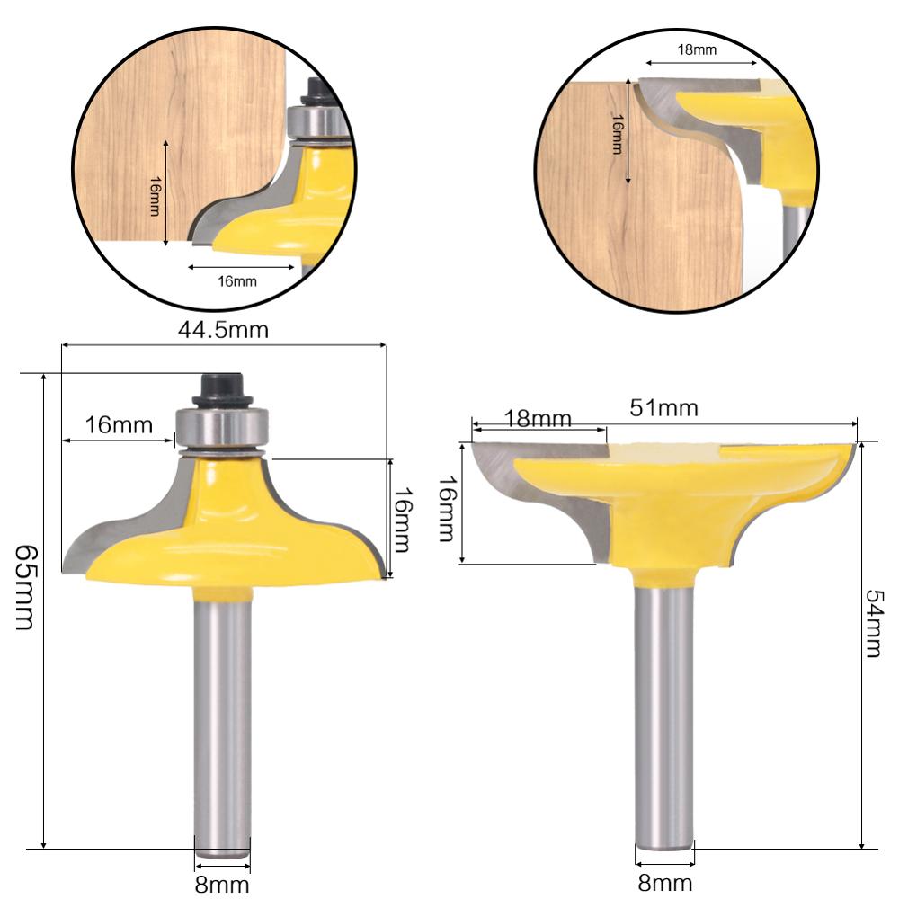 Main product image of Woodworking Router Bit for Cabinet and Kitchen Door Profiles