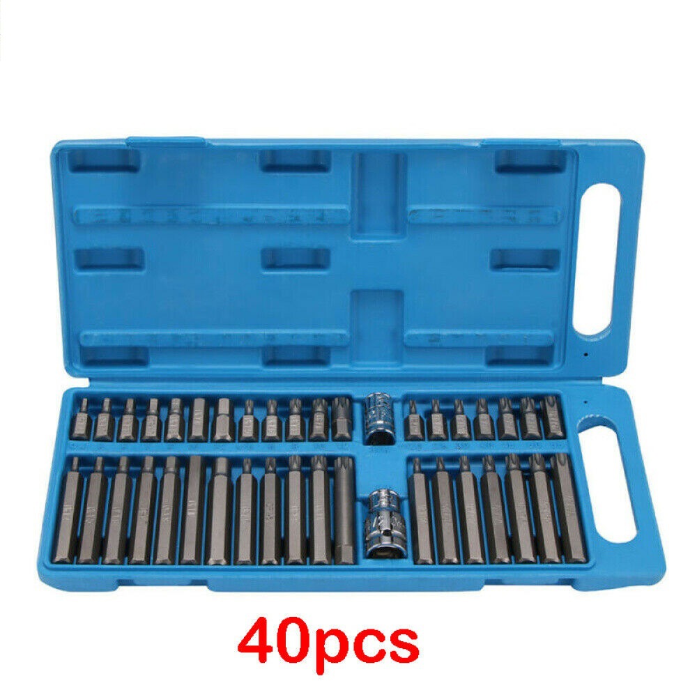 Main product image of 40-Piece Hex, Torx, and Spline Bit Set for Automotive Repair