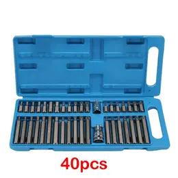 Product image of 40-Piece Hex, Torx, and Spline Bit Set for Automotive Repair