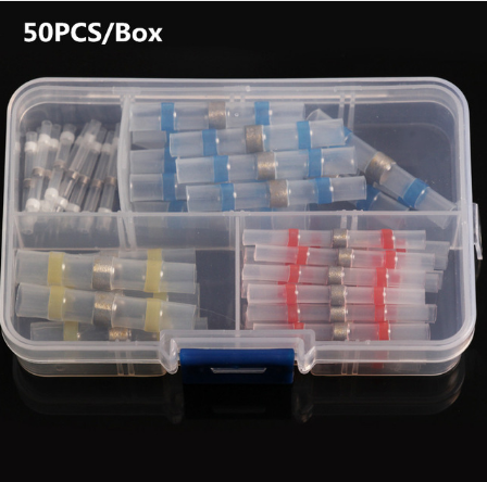 Main product image of Waterproof Solder Sleeve Wire Connectors, 50-Piece Box
