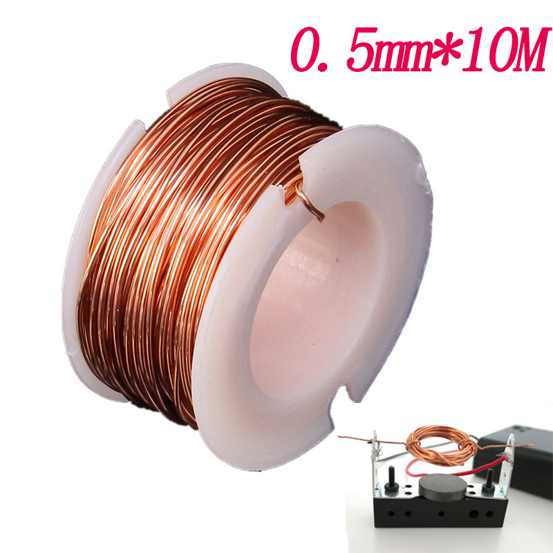 Main product image of 0.5mm Enameled Copper Wire, 10 Meter Length