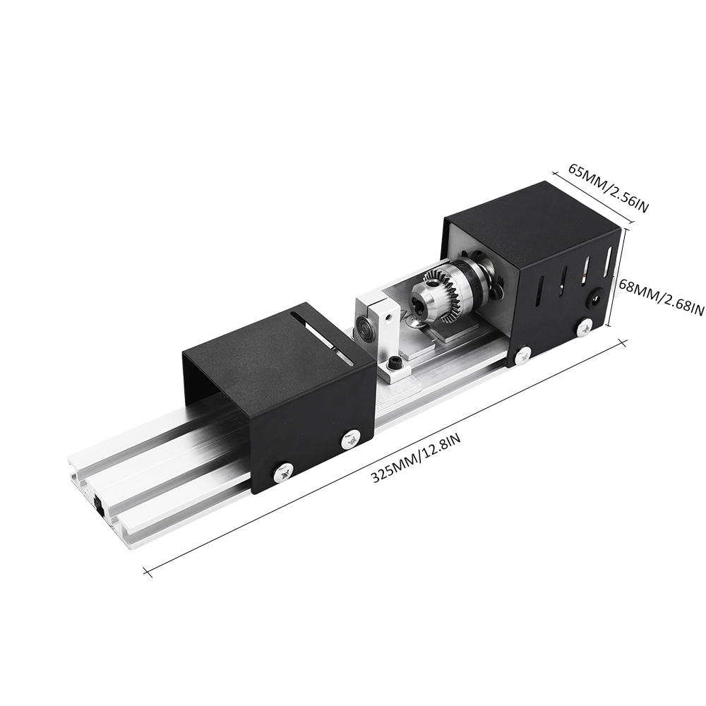 Main product image of Mini Woodworking Lathe for Precision Wood Turning Operations