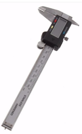 Main product image of Vernier Caliper, Stainless Steel, Digital, Waterproof, 0-150mm