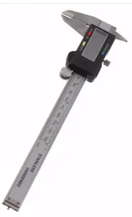 Product image of Vernier Caliper, Stainless Steel, Digital, Waterproof, 0-150mm