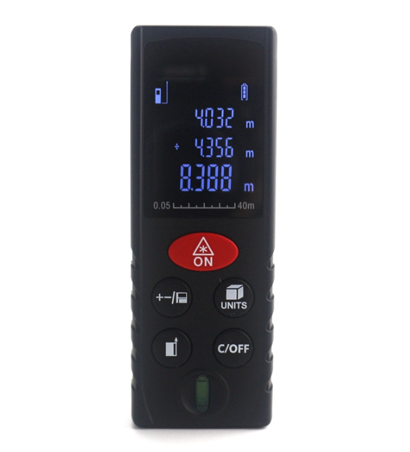 Main product image of Digital Laser Distance Meter 40m 60m 80m 100m with Level, Area, Volume