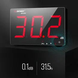 Product image of Wall-Mounted Digital Noise Decibel Meter with Display
