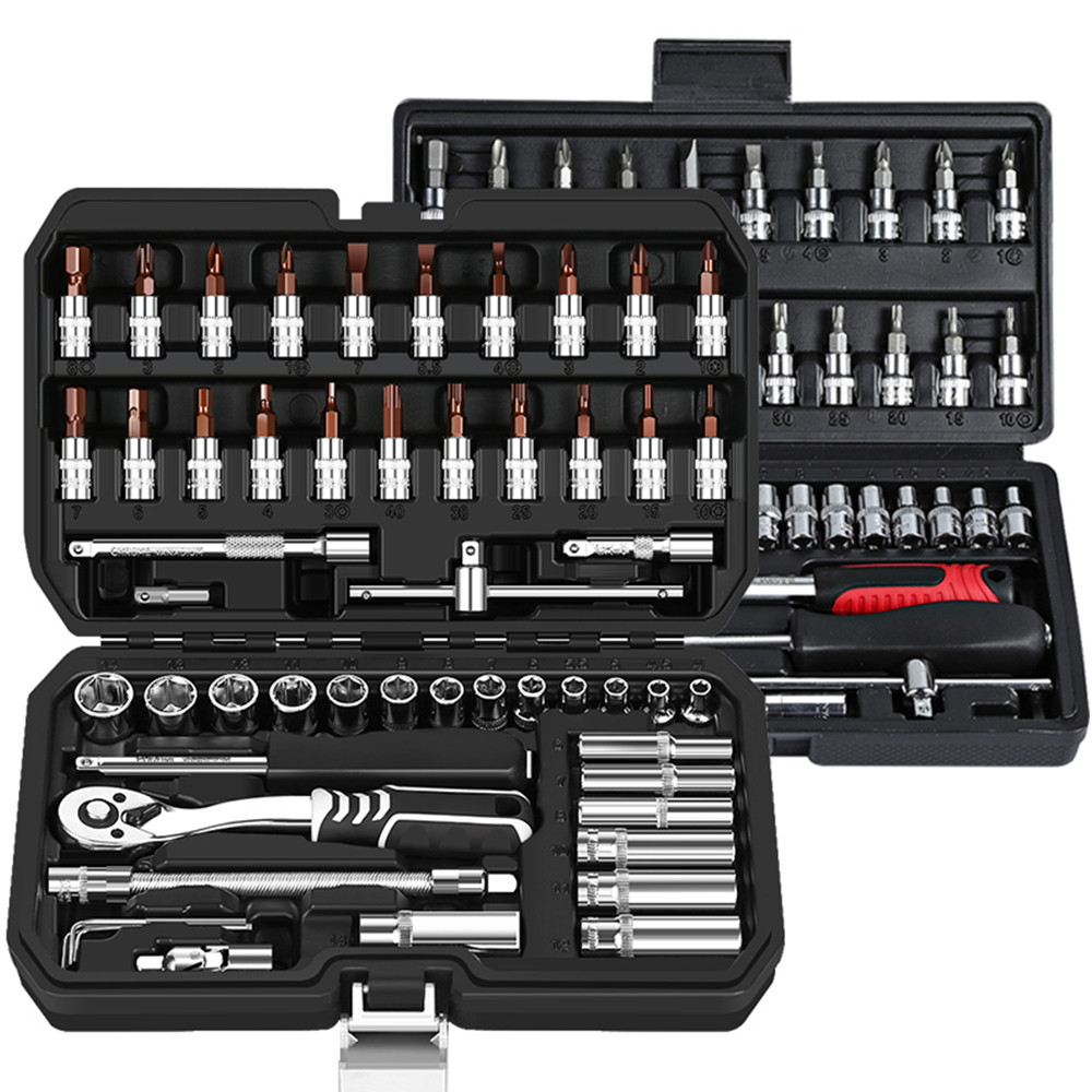 Main product image of Quick Release Ratchet Socket Wrench Set for Automotive Repair