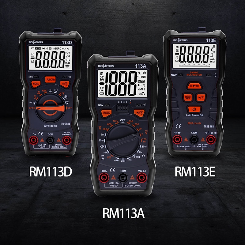 Main product image of AC/DC Digital Multimeter, Voltage, Current, NCV