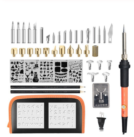 Main product image of Adjustable Temperature Soldering Iron Set for Soldering and Engraving