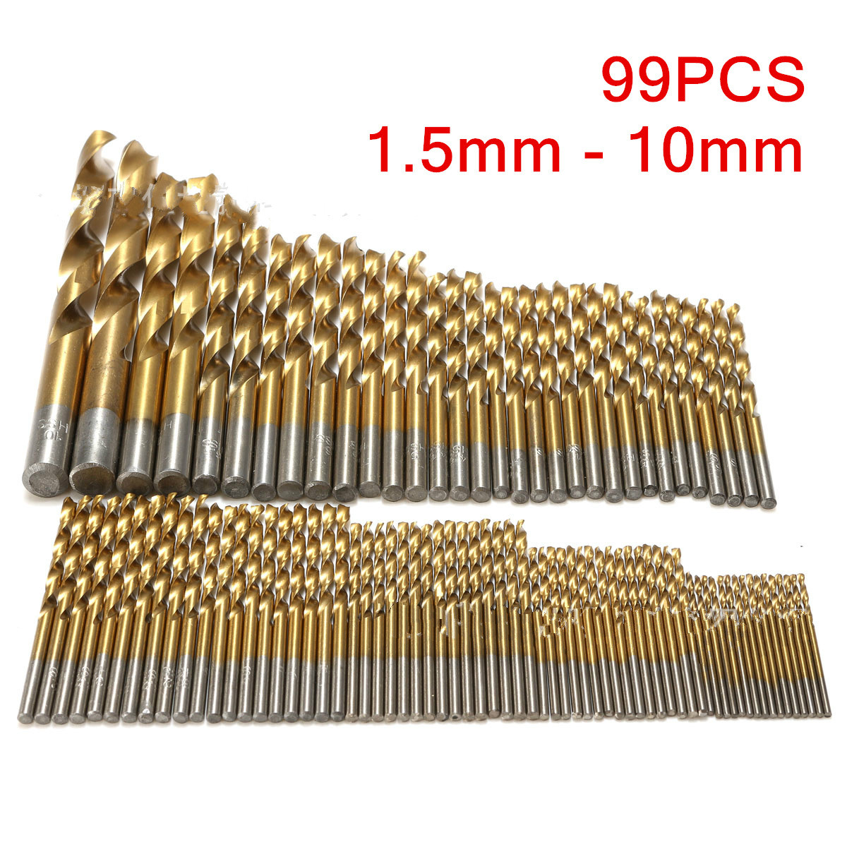 Main product image of Titanium Nitride Coated Twist Drill Bit for General Purpose Drilling