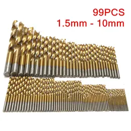 Product image of Titanium Nitride Coated Twist Drill Bit for General Purpose Drilling