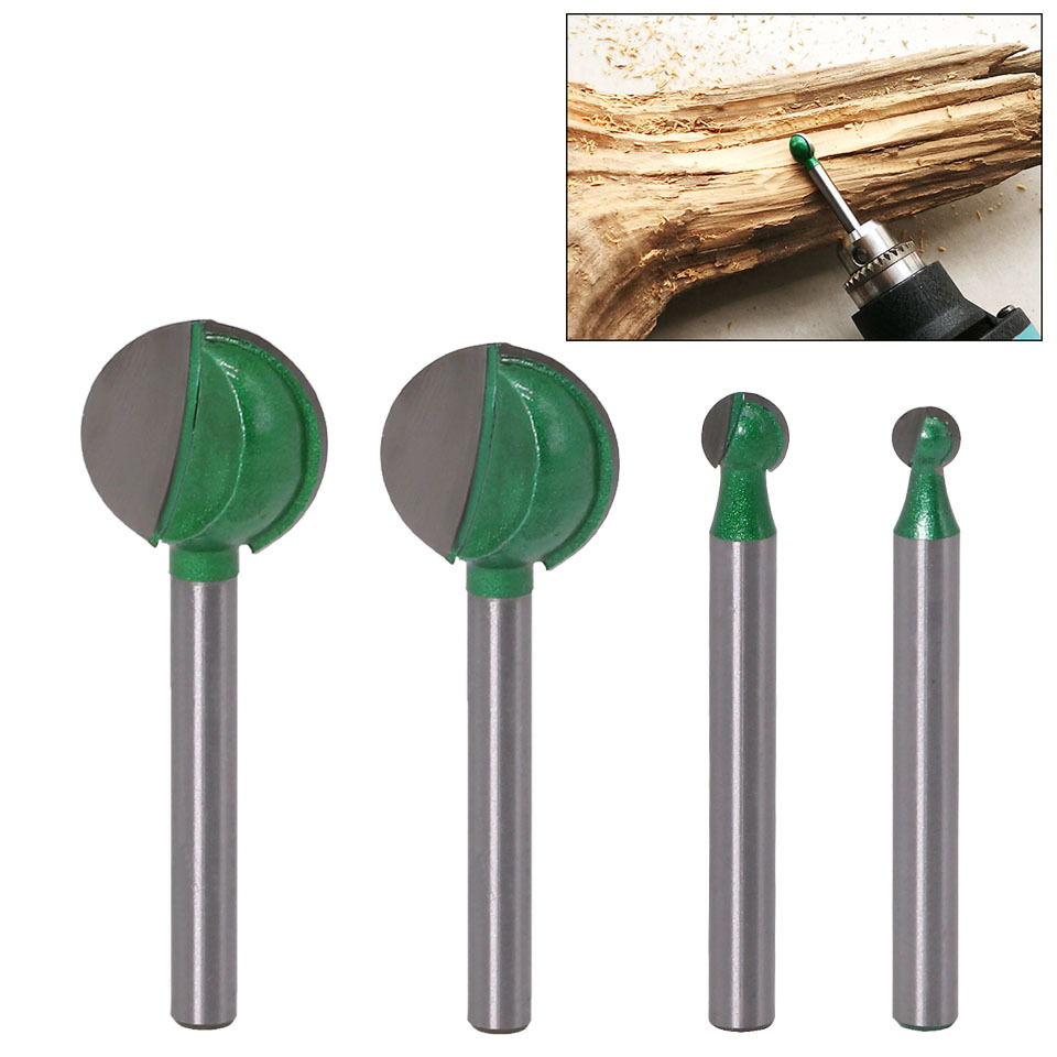 Main product image of Woodworking Spherical Carving Bit for Shaping and Hollowing Wood