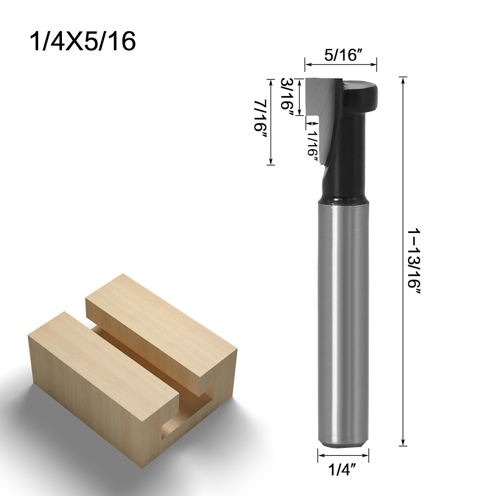 Main product image of 1/4 inch Shank Keyhole Router Bit for Woodworking