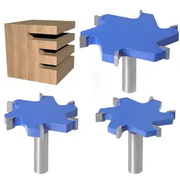 Product image of Woodworking Extended T-Slot and Groove Cutter Set