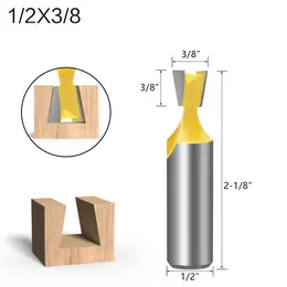 Product image of Five-piece Dovetail Woodworking Cutter Set