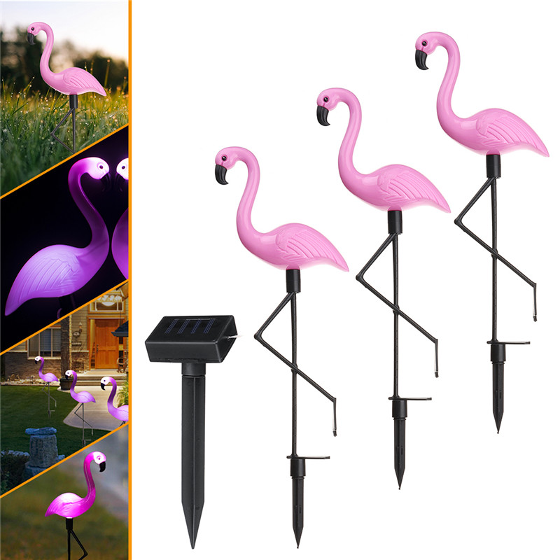 Main product image of Flamingo Solar Garden Light, Outdoor Waterproof
