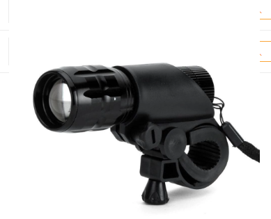 Main product image of Zoom Focusing LED Flashlight, 3-Gear, for Bike/Outdoor Use, 18500/AAA Battery