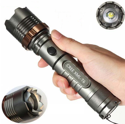 Main product image of CREE T6 Rechargeable Zoom Flashlight
