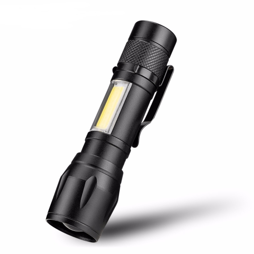 Main product image of Mini Telescopic COB LED Flashlight, Aluminum Alloy