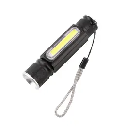 Product image of T6 COB LED USB Rechargeable Work Flashlight