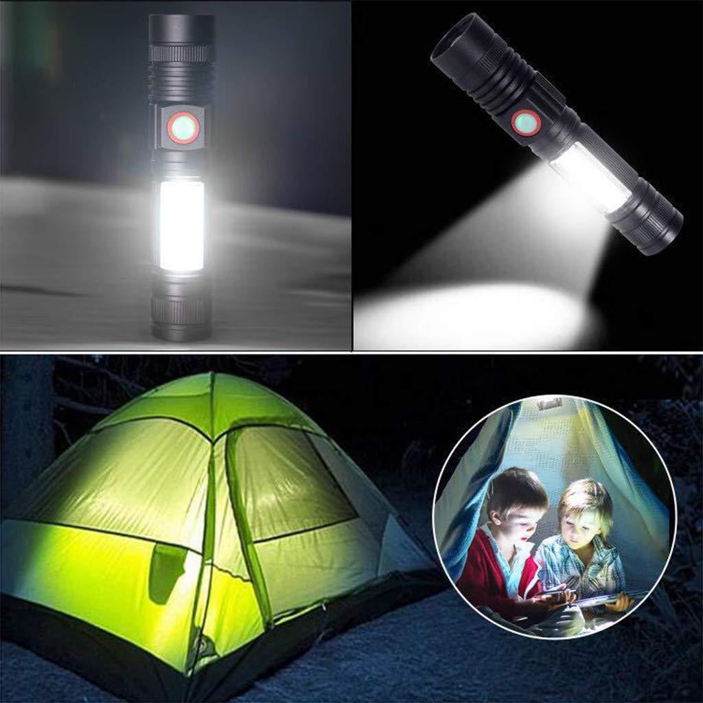 Main product image of Mini Portable Magnetic Zoom Flashlight for Outdoor Use