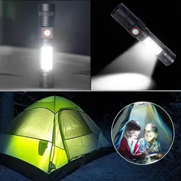 Product image of Mini Portable Magnetic Zoom Flashlight for Outdoor Use