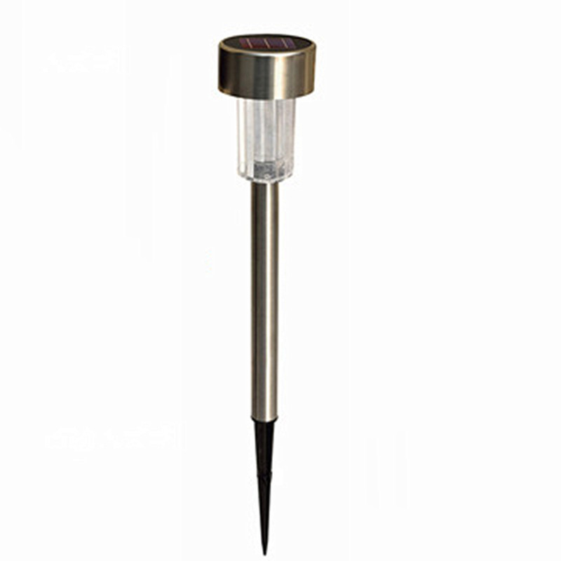 Main product image of Stainless Steel Solar Powered LED Garden Lawn Tube Lamp