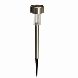 Product image of Stainless Steel Solar Powered LED Garden Lawn Tube Lamp