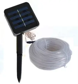 Product image of Solar-Powered LED String Lights, Copper Wire