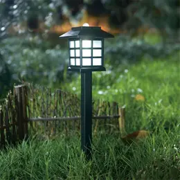 Product image of Solar-Powered Square Outdoor Lawn Light Fixture