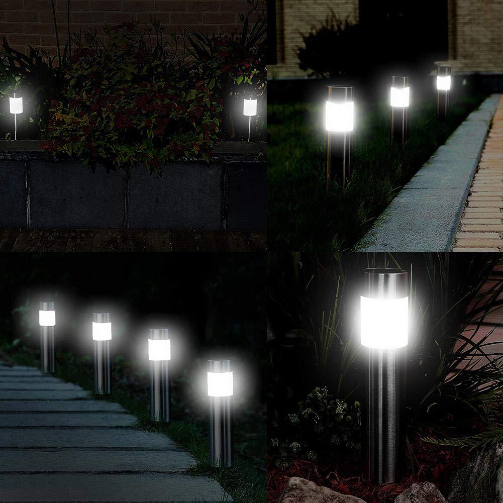 Main product image of Solar Powered Cylindrical Outdoor Lawn Light Fixture