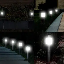 Product image of Solar Powered Cylindrical Outdoor Lawn Light Fixture