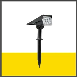 Product image of Adjustable Solar Powered LED Spotlight for Outdoor Use