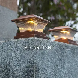 Product image of Solar Powered LED Lamp Post Light Fixture, Outdoor Lighting